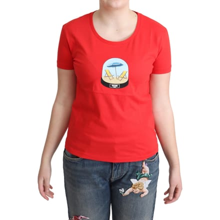 Korte Mouwen Crew Neck Graphic T-shirt
