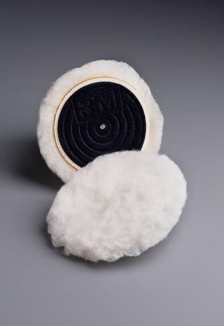 3M Wollen Polijstpads 85099 - Finesse it - diameter 76 mm - Prijs per stuk