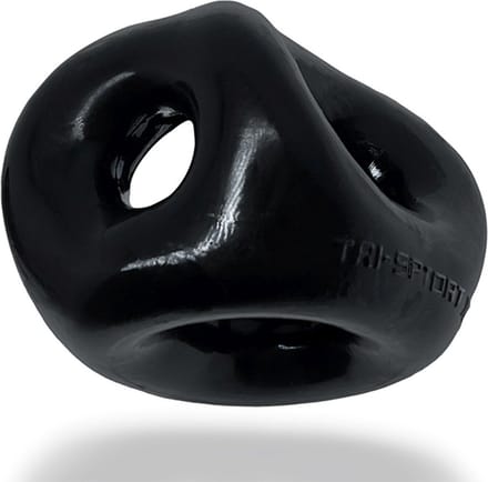 Oxballs - Tri-Sport XL - Cocksling met 3 Ringen - Zwart