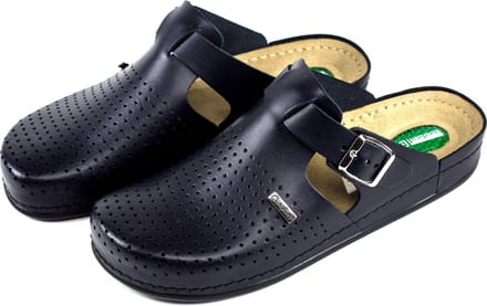 Comfort platte klomp Navy - MedicalID - Maat 40