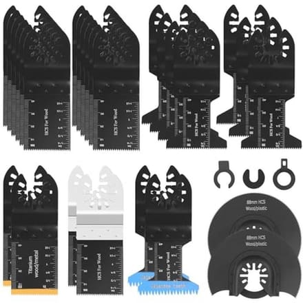30-delige multitool zaagbladenset - Universele accessoires voor multitools