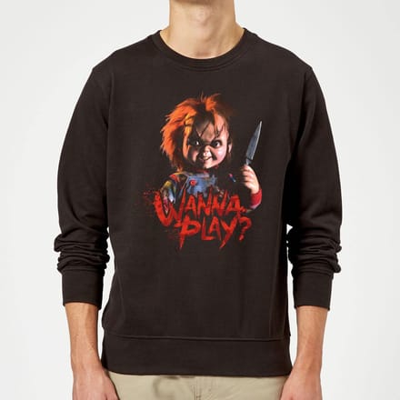 Chucky Wanna Play? trui - Zwart - S
