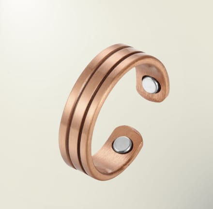 Gezondheidsring magnetisch koper A