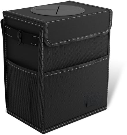 PromoHome Ophangbare Auto Prullenbak - 10 Litter Waterdicht en Multifunctioneel "Maat L"