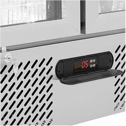 Dranken koelkast - 458 l - Royal Catering - roestvrij staal RC-BC003