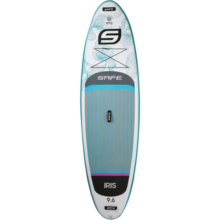 Staande peddelplank Safe Waterman Iris 9'6''