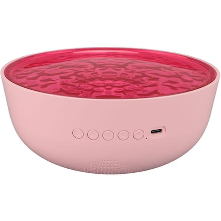 4 in 1 Bluetooth Speaker Aromatherapie Diffuser Zee Nachtlampje Witte Ruis Geluidsmachine HiFi roze