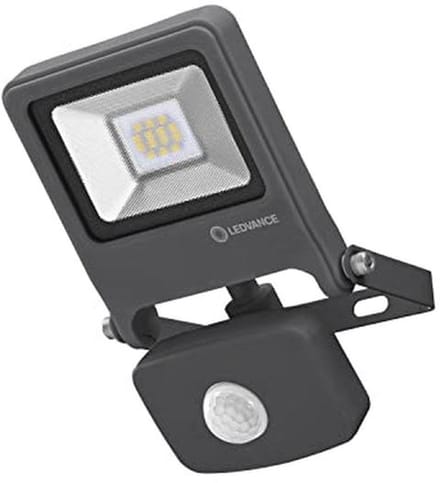 LED Buiten Floodlight met Bewegingssensor - 10W Koel Wit - IP44 voor Tuin en Oprit