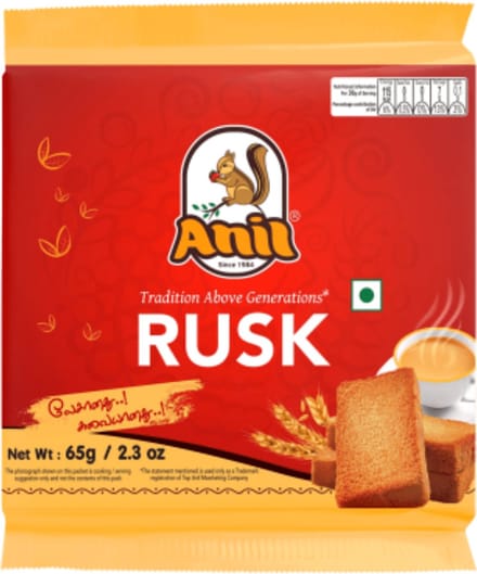 Anil - Gedroogde Cake - Rusk - 3x 65 g
