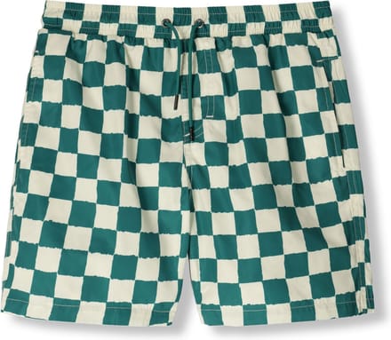 Beachlife Checkerboard Swimshort Zwemkleding Jongens - Groen - Maat 98/104