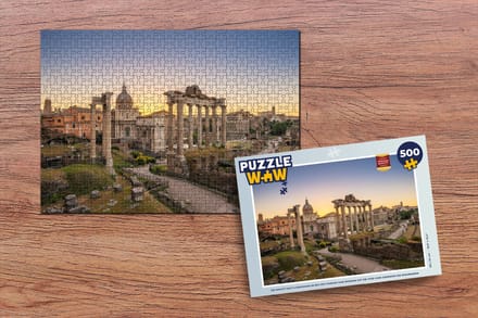 Puzzel Romeinse rijk - Constructie - Nacht - Legpuzzel - Puzzel 500 stukjes