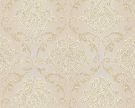 BAROK ORNAMENTEN BEHANG - Beige Creme Metallic - AS Creation Adelaide