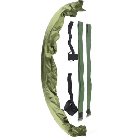 Sangle Aérienne Élastique Forte Capacité de Charge Sangle Étireuse de Jambes Pliable Entraîneur de Flexibilité vert clair