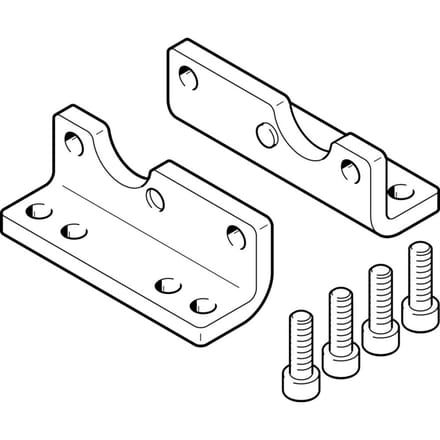 Festo Voetbevestiging Bouwgrootte 63 - 545237 - P2GHH