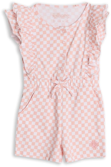 4President playsuit meisjes Powder pink