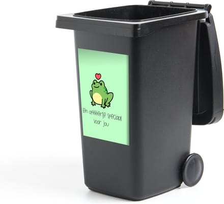 Container sticker Beterschap - Quotes - Kikker - Opkikker - 40x60 cm - Kliko sticker