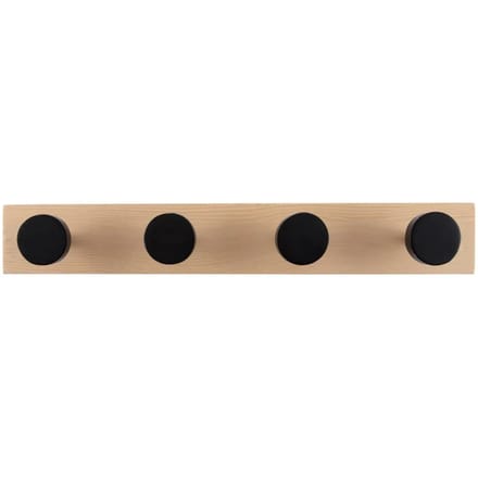 Kleine dennenhouten kapstok Present Time Knobs