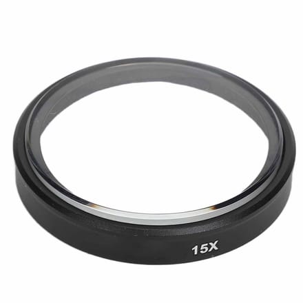 Dailygoods - Close-up Macrofilter met 15X Vergroting voor Actiecamera
