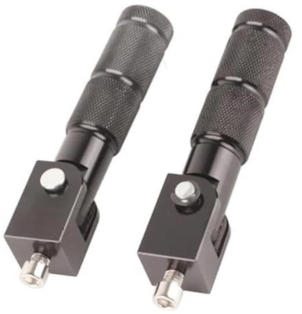 Motorfiets voetpedaal set, inklapbaar en universeel 8mm