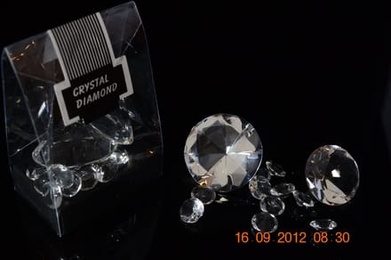 Decoratie Kristal Set – 12 Delig – Luxe en Sprankelend Design