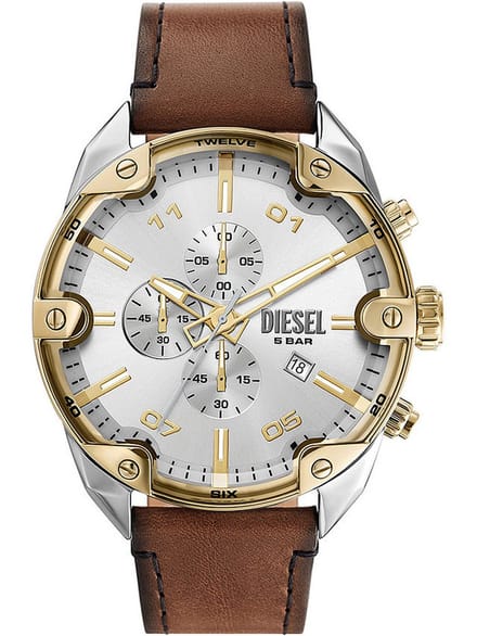 Diesel Spiked DZ4665 - Herenhorloge - Ø 49 MM