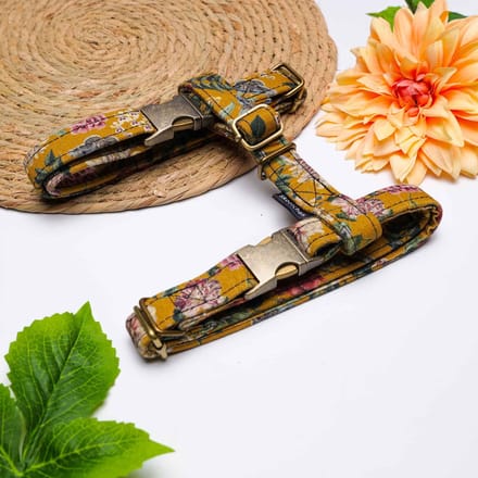 Honden tuigjes Snake Flowers maat M