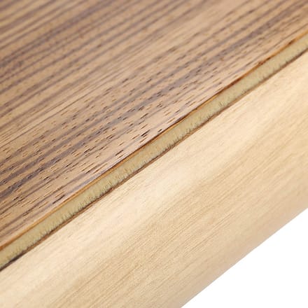 Compacte reiscajon plat handtrommel persussie-instrument 31,5 * 24,5 * 4,5 cm beige