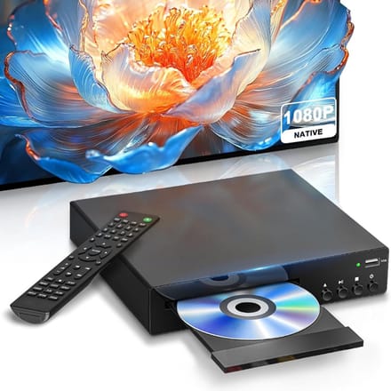 DVD Speler met HDMI - Externe DVVD Speler -Zwart