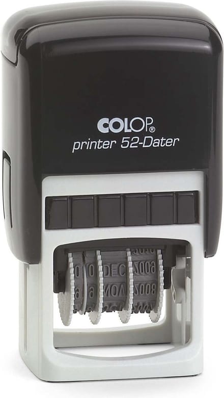Colop Printer 52/D Zwart - Stempels - Stempels volwassenen - Snelle Levering