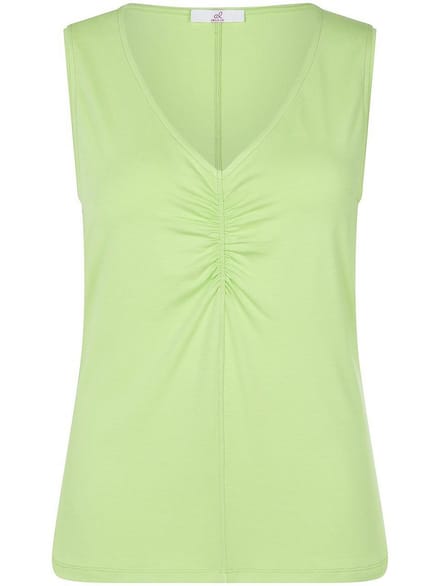 Top opneemdetails Van Emilia Lay groen