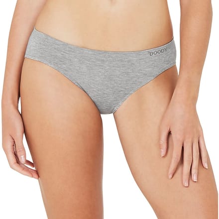 Boody - Bamboe Classic Bikinislip - Lichtgrijs / L