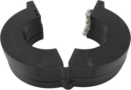 Set van 80 mm bakpennen voor graafmachines, vervangend technisch plastic voor verbeterde stabiliteit en minder slijtage