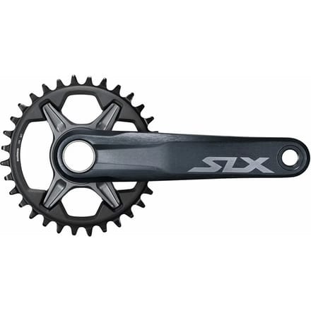 Shimano Slx M7120 12s Hollowtech Ii Pedaalarm Zwart 170 mm