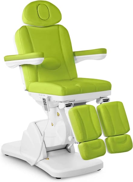 physa Pedicure stoel - elektrisch - 300 W - 175 kg - Groen 10040294