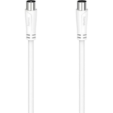 Hama Antenne, Satelliet Aansluitkabel [1x Coax-stekker - 1x Coax-bus] 20 m Wit