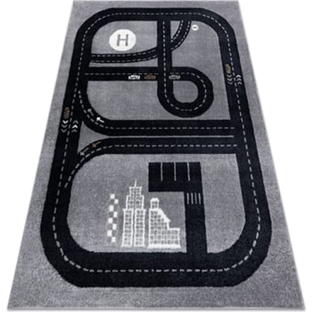 Kleden Rugsx Tapijt FUN Strade voor kinderen, straat, stad 80x150 cm