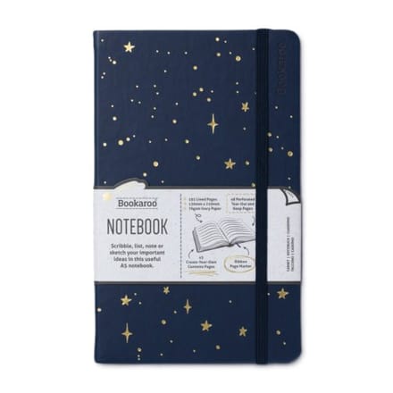 Bookaroo A5 Notebook - Moon & Stars
