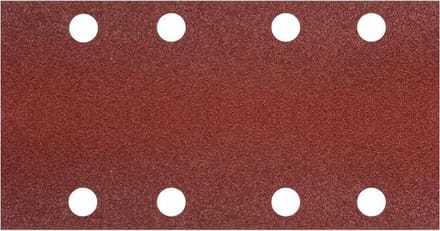 Schuurstrook Korrel 40 - Met klittenband bevestiging - 93x185mm - 6 stuks