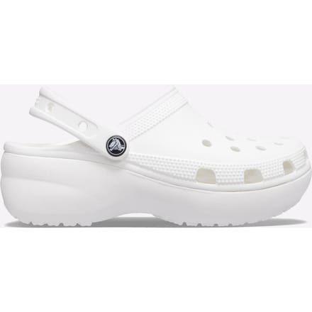 Klassieke plateau muiltjes - Crocs - Wit