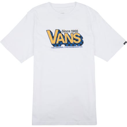 Vans Boys Checker Drop Ss White Taglia: L | T-shirt Outlet | kids | Bianco