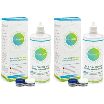 Solunate Multi-Purpose 400 ml + 50 ml met lenzendoosjes