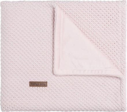 Baby's Only Gebreide ledikantdeken soft - Baby deken Flavor - Classic Roze