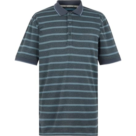 T-shirt Korte Mouwen Hiking Heren Striped Pattern