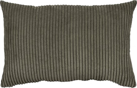 Sierkussen Ribbels - Polyester - Groen - 35 x 55 x 0 cm (BxHxD)