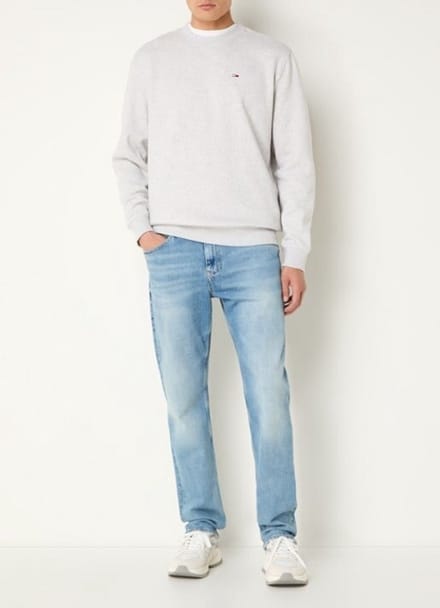 TOMMY HILFIGER heren hoodie grijs maat L