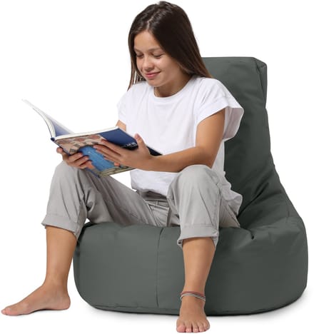 Xoft Living – Gaming Zitzak – Antraciet – Ergonomisch – Teens & Volwassenen