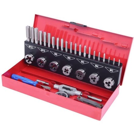 KS TOOLS HSS Co Draadsnijgereedschapset 32-delig - 331.0732