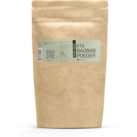 Natural Heroes Baobab Fruit Poeder (Biologisch) - 500 gram
