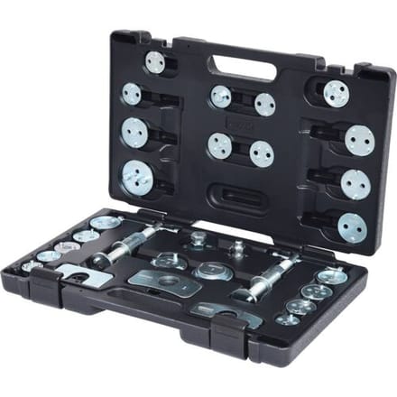 KS Tools 150.2030 Set gereedschap voor remzuiger, 30-delig