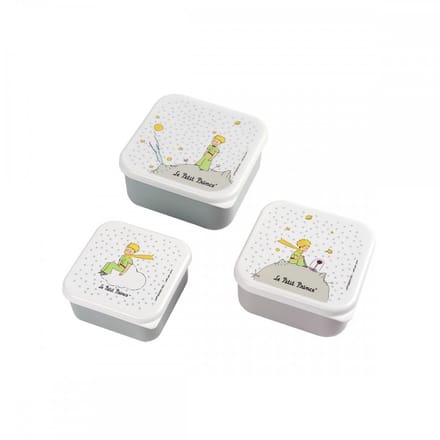 Petit Prince lunchbox 3 in een vierkant